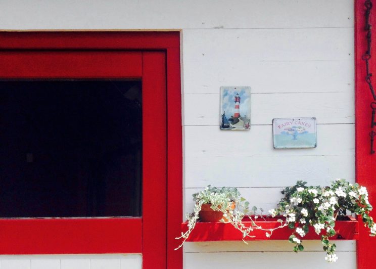 Gartenhäuschen-Detail