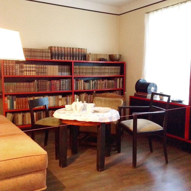 Wohnzimmer Fallada-Haus