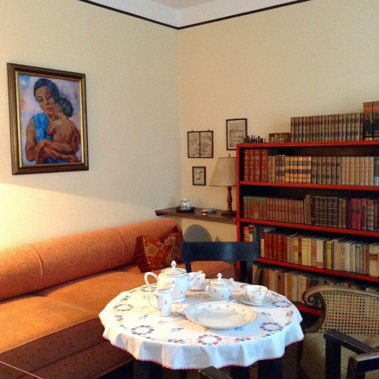 Wohnzimmer Fallada-Haus