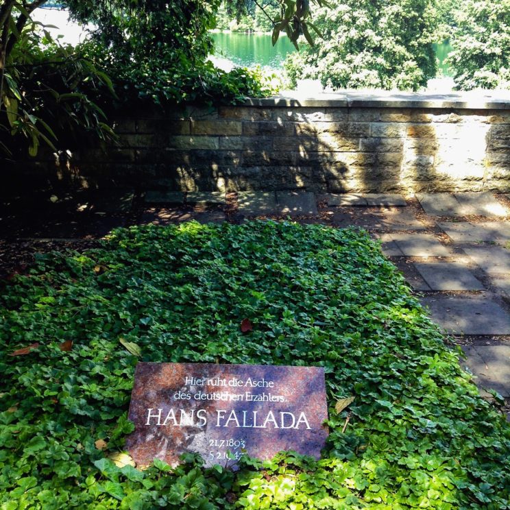 Grabstelle von Hans Fallada in Carwitz