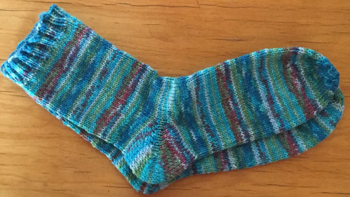 gestrickte Socken