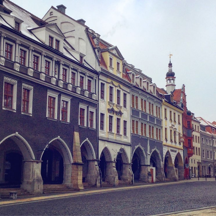 Häuser am Untermarkt in Görlitz