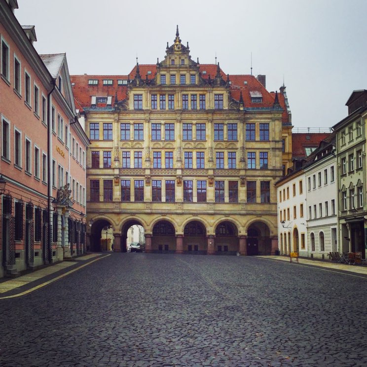 Das "neue" Rathaus in Görlitz