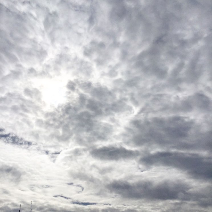 der heutige Himmel